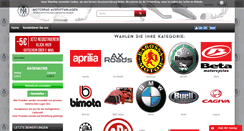 Desktop Screenshot of motorradauspuffanlagen.com